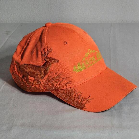 Hunter Blaze Orange Hat Dri-Duck Traders High Visibility W/ Lawn Business Logo - Picture 7 of 8